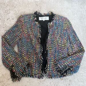Trina Turk Colorful Tweed Women's Jacket